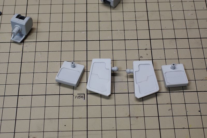 MGヘイズル改 製作記15：スカート裏製作など : 続・七式ガンプラ部