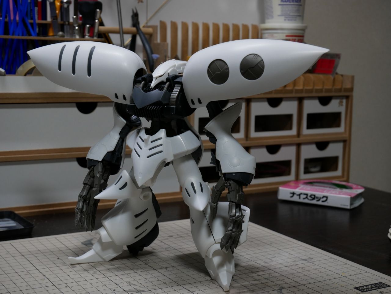 続・七式ガンプラ部 : MG キュベレイダムド製作記01