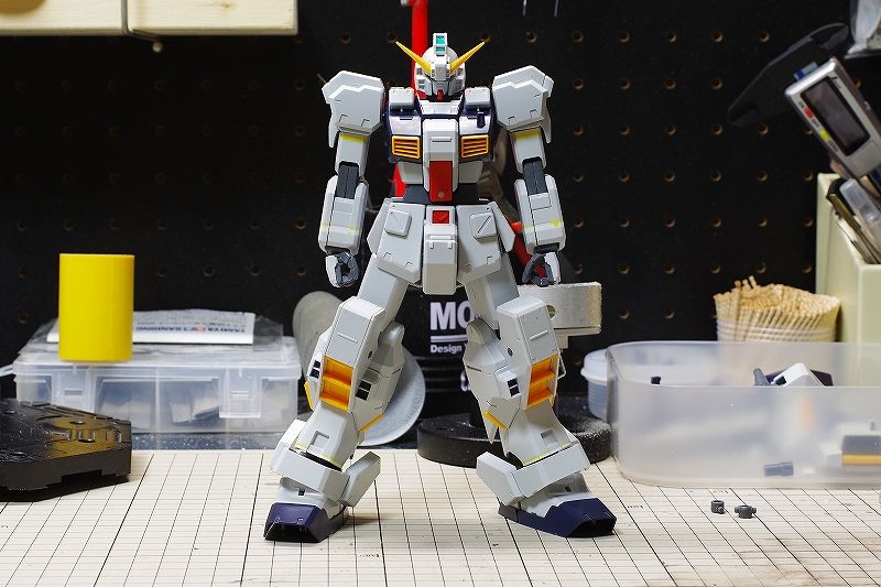 MGヘイズル改 製作記14：股関節移植 : 続・七式ガンプラ部