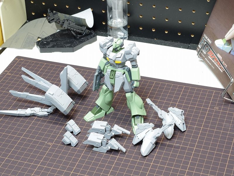 HGUC スタークジェガン製作記15 : 続・七式ガンプラ部
