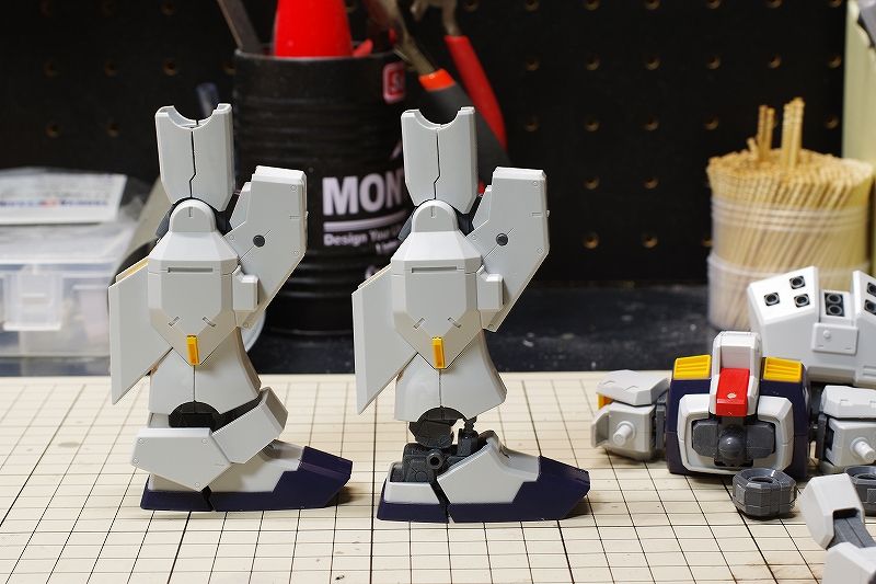 Mgヘイズル改 製作記12 ヘイズル改製作開始 延長加工 続 七式ガンプラ部