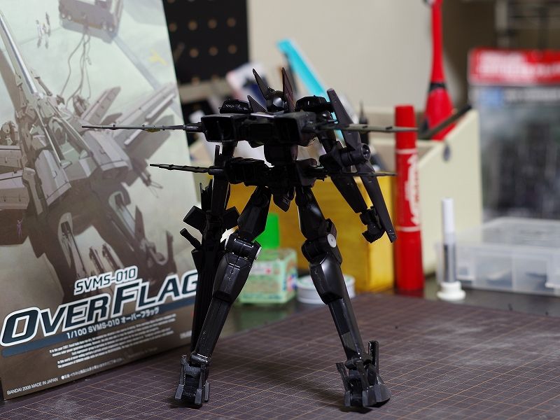 1/100オーバーフラッグ製作記01 : 続・七式ガンプラ部