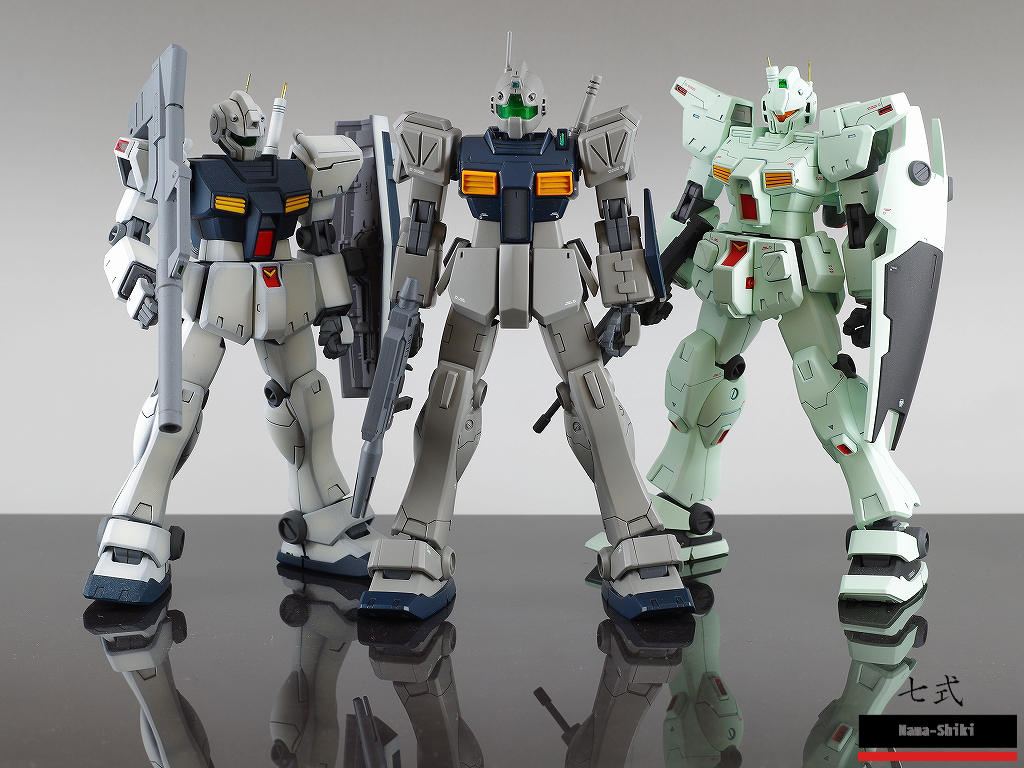誠実 ドワッジ、マラサイ、ジムⅡ・セミストライカー 等【ガンプラ 7点