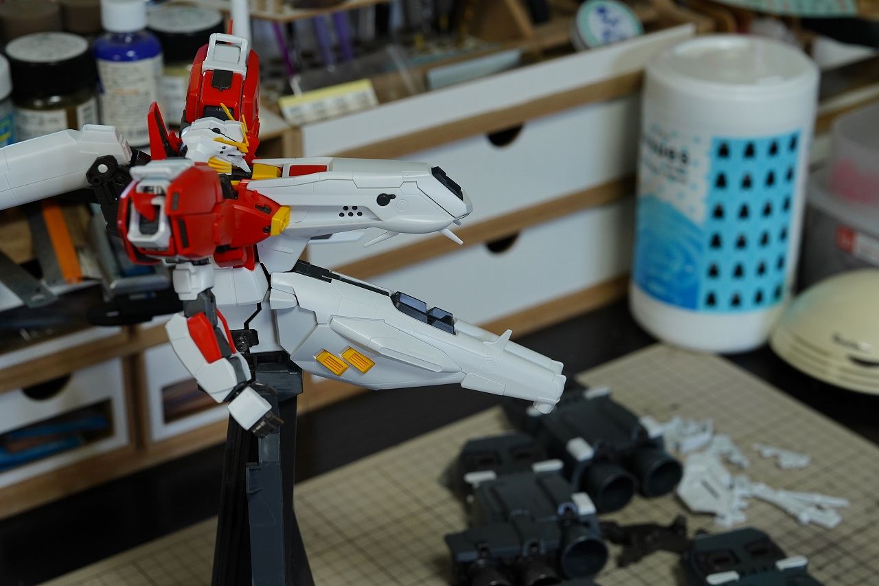 MG ディープストライカー製作記04 : 続・七式ガンプラ部 MG ディープストライカー製作記04 : 続・七式ガンプラ部