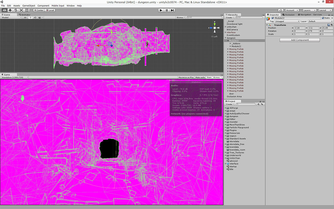 Unityエディターでrpgツール １ Nanashi Soft
