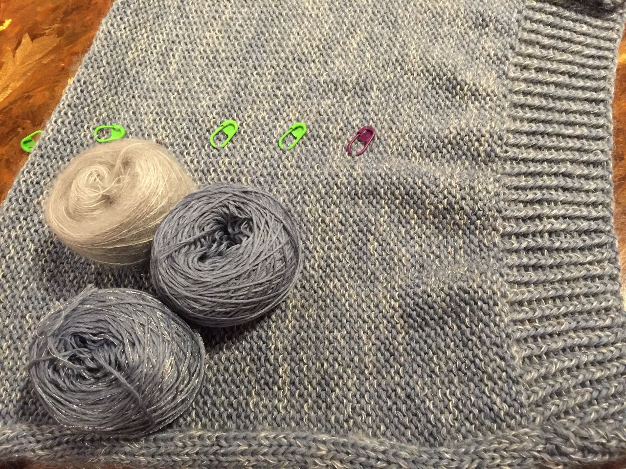 裏メリヤス編みのセーター 編み始め Nanatsumugiななつむぎのブログ