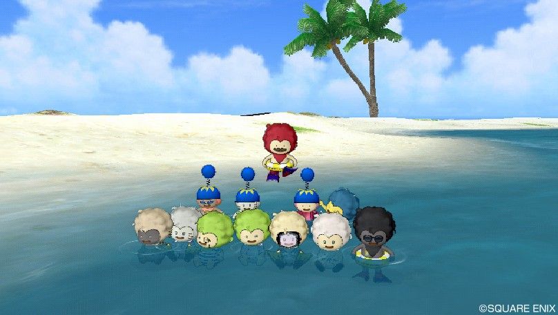 Dq10 アフロだらけのスイカ割り大会 チムイベ ドラクエ10攻略 アフロなdq10ライフ