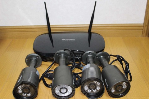 簡単に導入できる監視カメラシステムです。