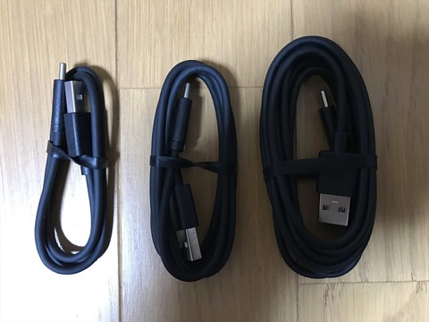 コストパフォーマンスの優れたType-C3本セットです。