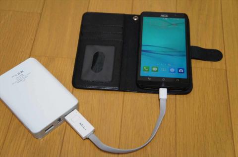 Zenfone Goと一緒に使いたいアイテム③OTGケーブル