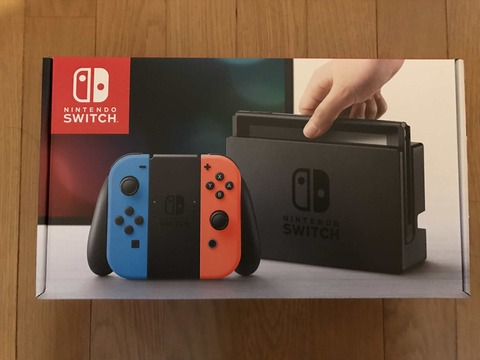 Nintendo Switch着弾！！