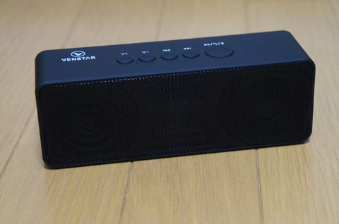 コンパクトで高音質なスピーカーです。