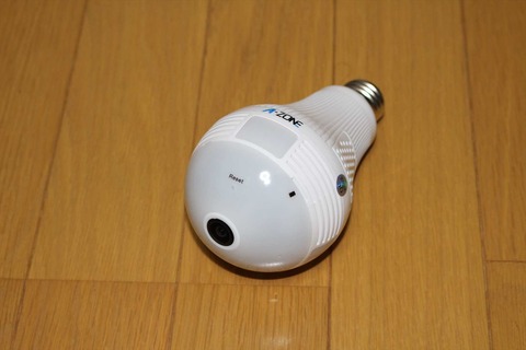 全天球カメラのようなネットワークカメラです