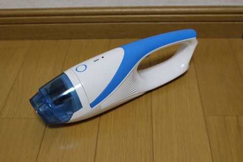 軽くて、吸引力も十分です。