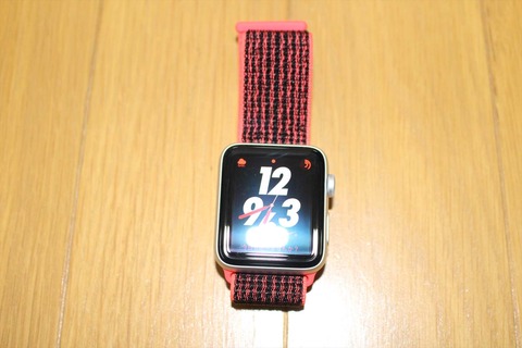 Apple Watch Series 3 Nike+ GPS+セルラー着弾