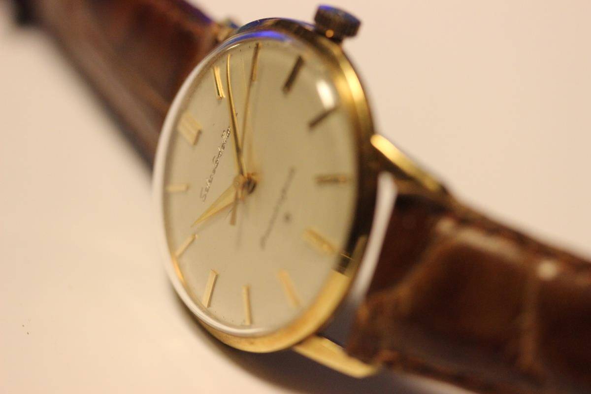 美品・精度良好】SEIKO 肌寒 ロードマーベル 金張り ビンテージ手巻き時計