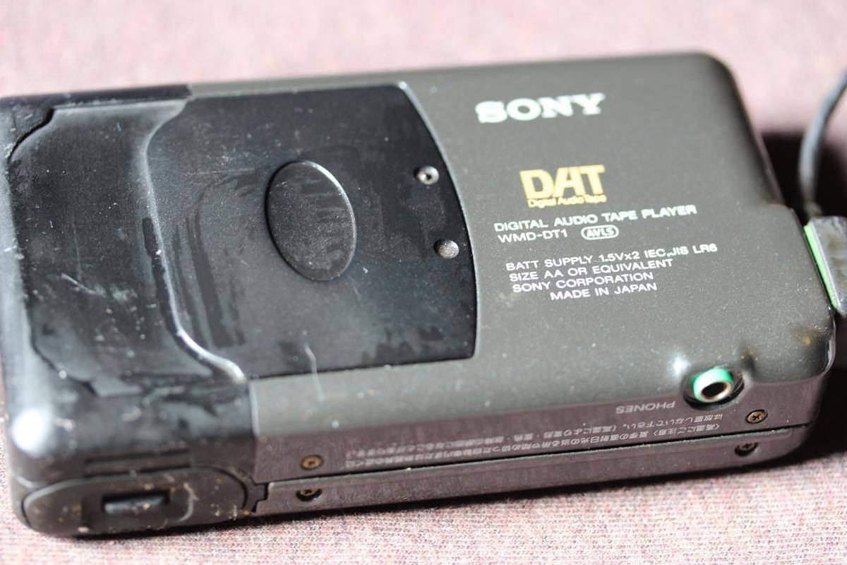 SONY DAT DT-D125　６巻 DAT WALKMAN…SONY WMD-DT1 : なんちゃって親父と時計と音楽と