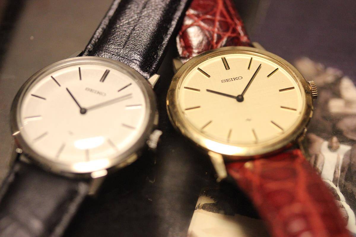セイコー シャリオ…薄型ドレスウォッチ（金） : なんちゃって親父と