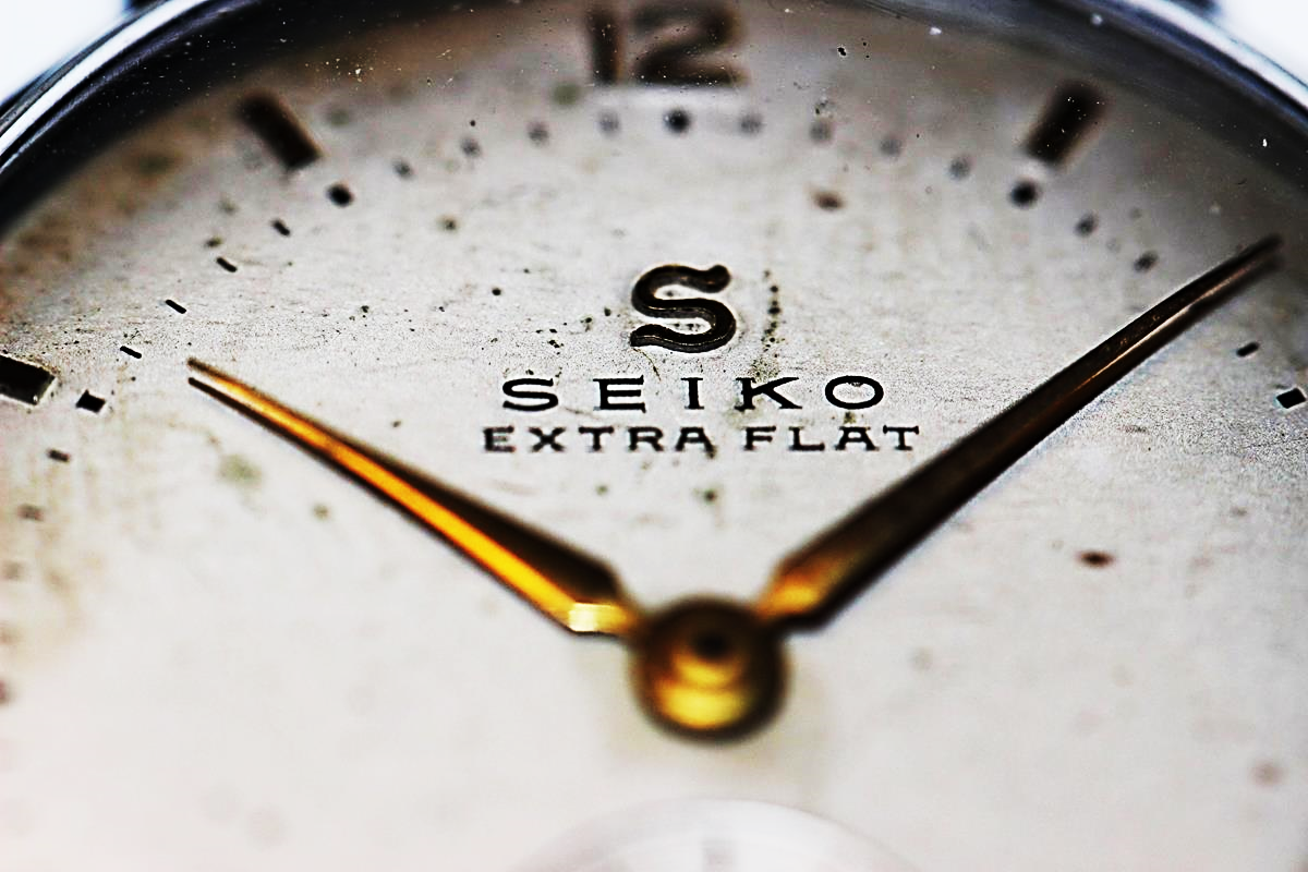 ★マニア御用達❣️OLD精工舎★SマークSEIKO★Extra-Flat❣️稼働品❣️ セイコー エキストラフラット（スモールセコンド） : なんちゃって親父