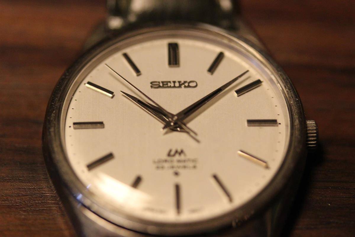 セイコー ロードマチック 5601-9000…潔い、清潔感ある時計 : なん