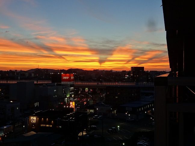 珍しい夕焼けの写真 なんでも研究所ブログ館 珍しい夕焼けの写真 なんでも研究所ブログ館