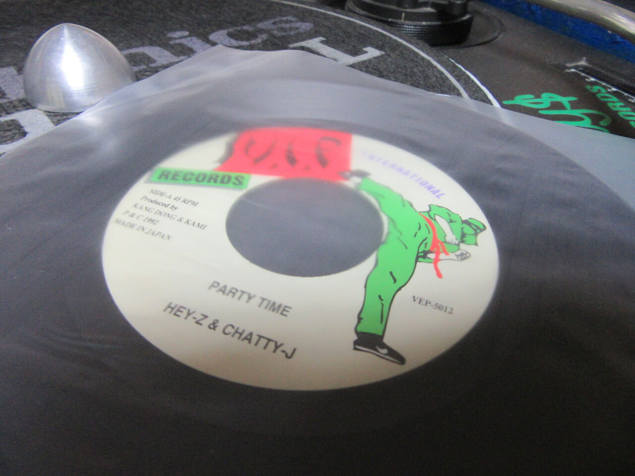 HEY-Z & CHATTY-J PARTY TIME / ジャパレゲ レゲエレコードHEY-Z & CHATTY-J ／PARTY TIME