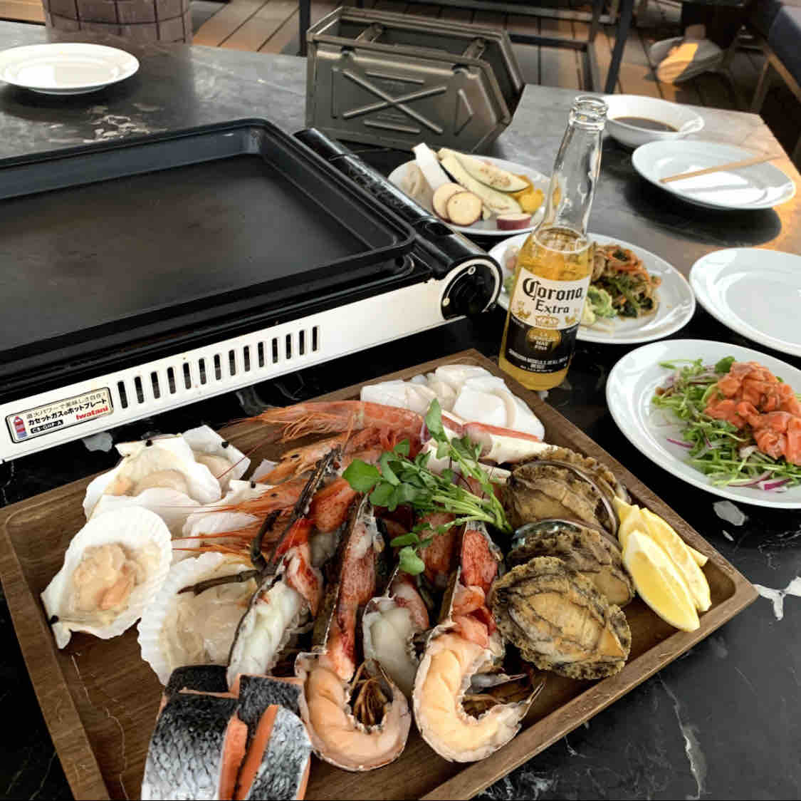 大阪城公園にある ミライザ大阪城 で手ぶらbbqができるよ ブルーバーズ ルーフ トップテラス 大阪市中央区 大阪つーしん 大阪 市の地域情報サイト