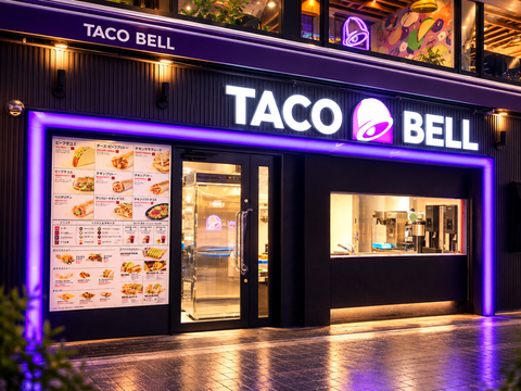 【道頓堀】世界7,000店舗超「タコベル」が再出店！日本10号店が9月25日オープン！