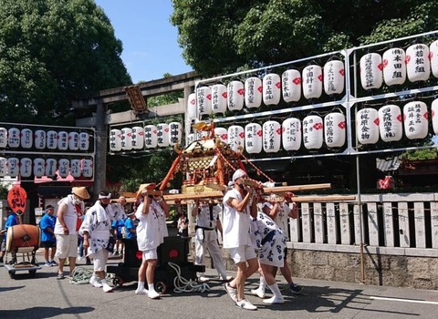 【2026年】四貫島住吉神社 夏祭り開催！屋台やだんじりで賑わう此花区の夏の風物詩