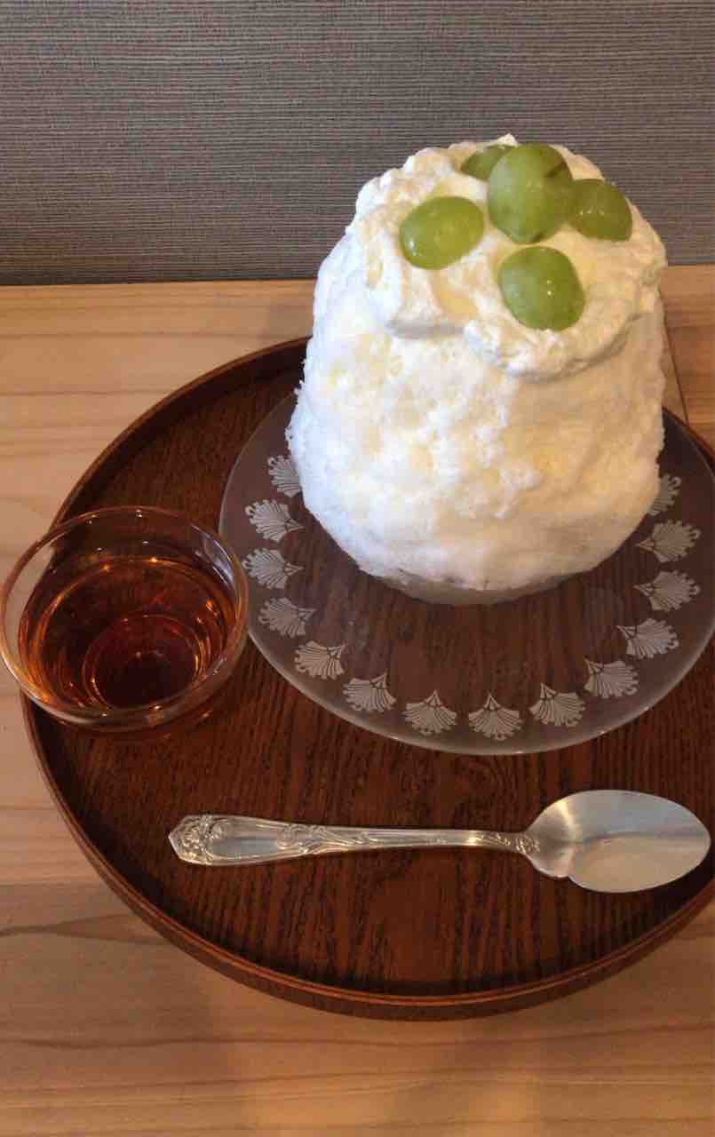 大阪かき氷 十三にあるお茶のかき氷専門店 たから で純氷で作ったこだわりのかき氷を 大阪つーしん 大阪市の地域情報サイト