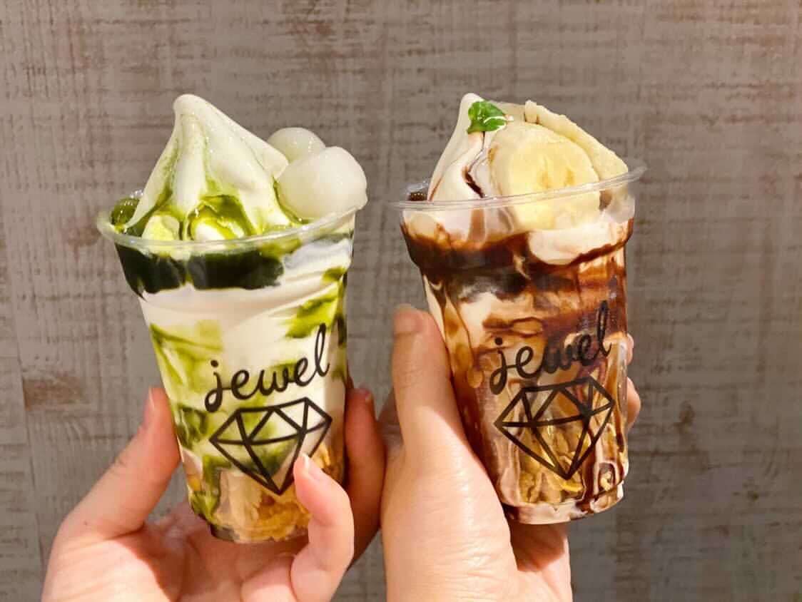 今年の7月に三国駅にオープンしたアイスクリームショップ Jewel が可愛い 大阪つーしん 大阪市の地域情報サイト