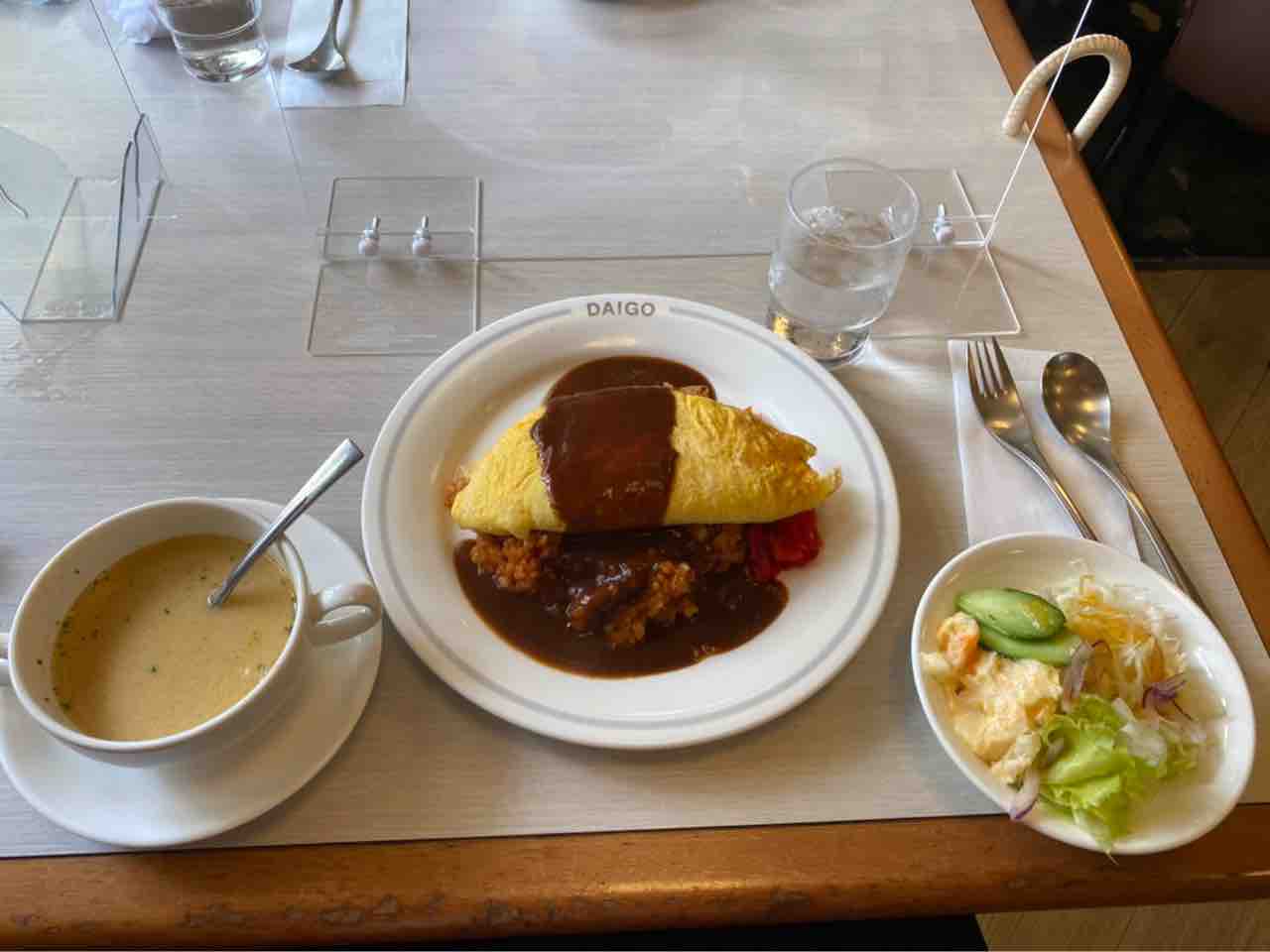上本町にある洋食屋さん グリル大悟 でボリューム満点 満足ランチを 大阪つーしん 大阪市の地域情報サイト