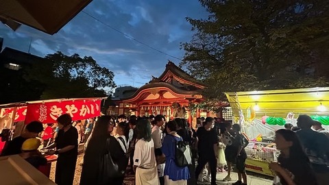 【2026年】玉造稲荷神社 夏祭りが7月15日・16日に開催！屋台や見どころ、アクセスを紹介！