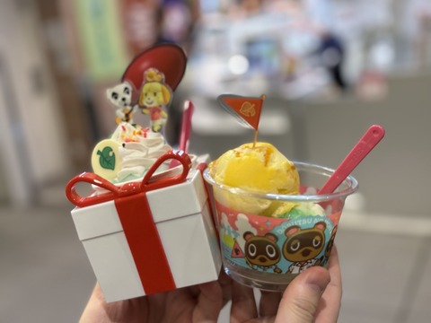 【サーティワン×どうぶつの森】限定コラボを食べてきた！「たぬき開発」のダブルカップやプレゼントボックスが可愛すぎる♡