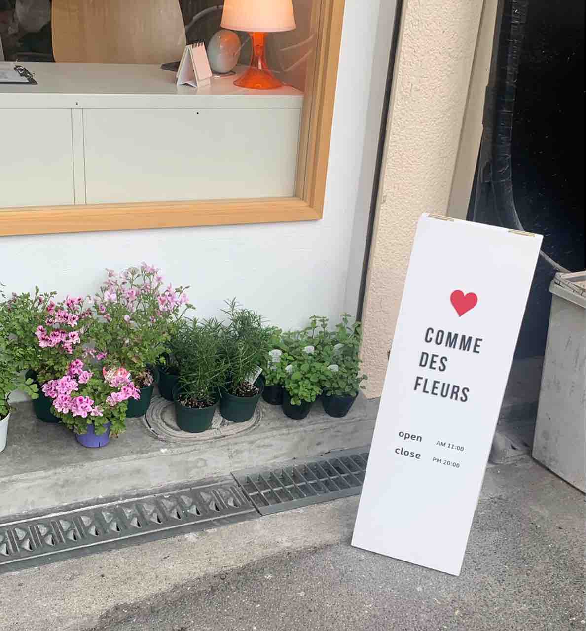 映えること間違いなしの韓国カフェ Comme Des Fleurs をご紹介 大阪つーしん 大阪市の地域情報サイト