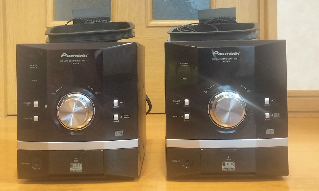 ミニコンポ Pioneer X-CM30 廃棄 : はるにゃんパパのblog