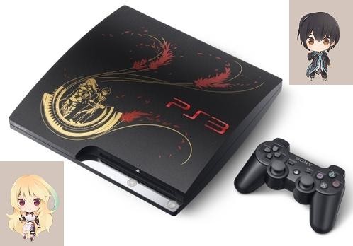 PlayStation 3 (160GB) TALES OF XILLIA X Edition (CEJH-10018) 特典 特製「マスコットチャーム(全4種のうち1種)」付き