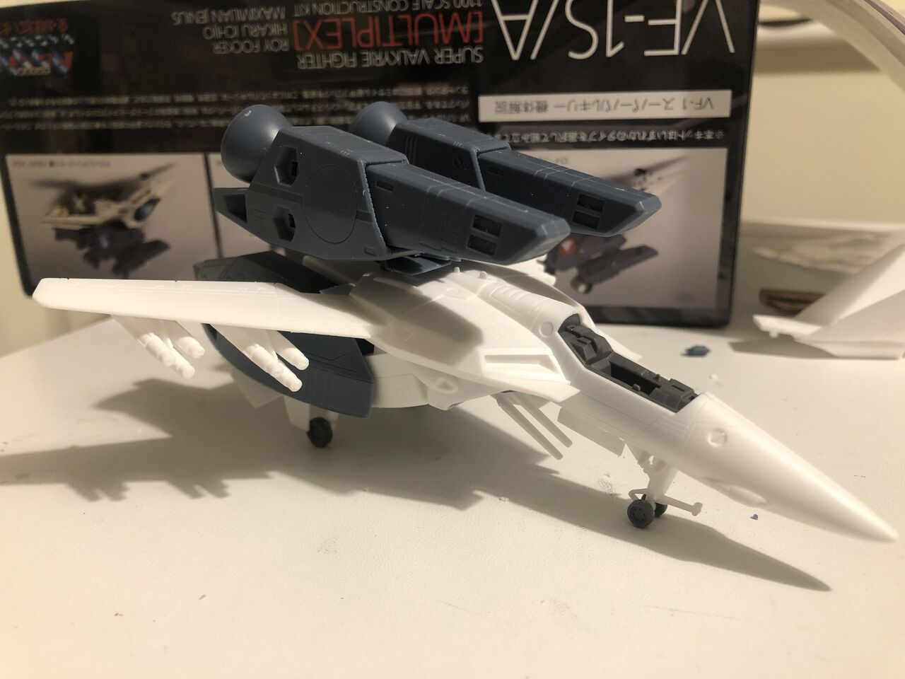 WAVE 1/100 VF-1 スーパーファイターバルキリー キット紹介 : なにとぞ