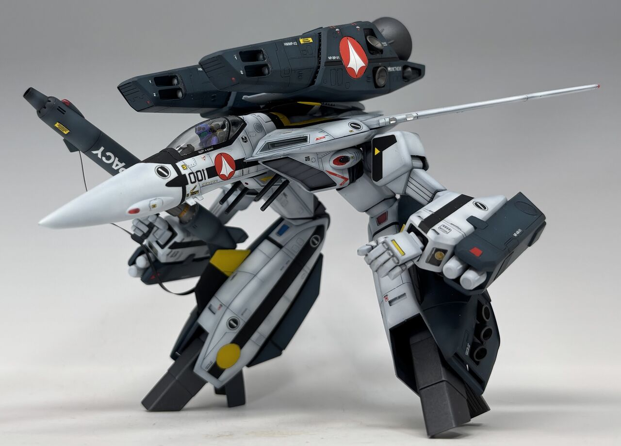 1/72 ハセガワ スーパーバトロイド&ストライクガウォーク ハセガワ 1/72 VF-1S スーパー/ストライク ガウォークバルキリー 完成