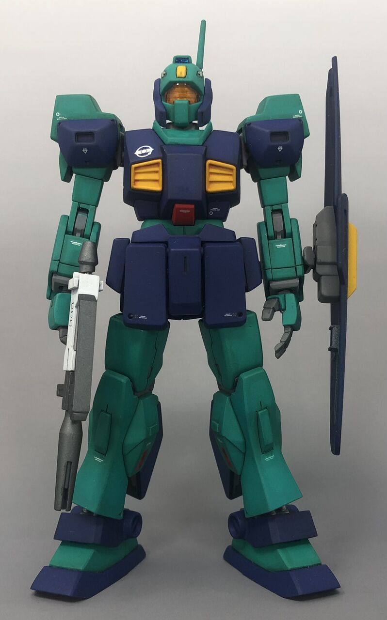 HGUC ネモ 全塗装 ガンプラ 完成品 HGUC 1/144 ネモ レビュー（改造・全塗装） - のるすけホビー