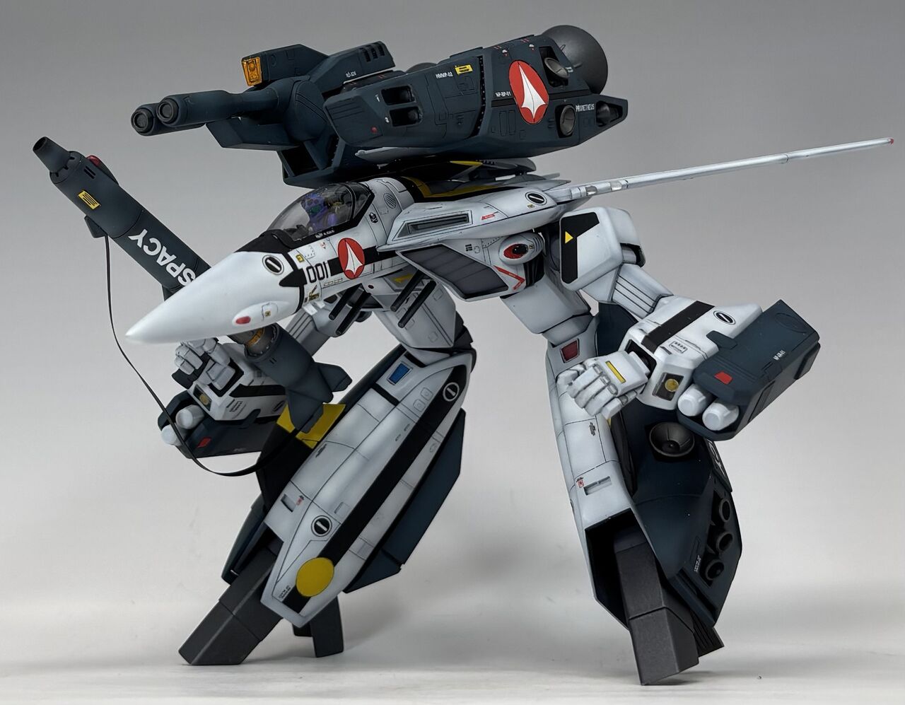 1/72 ハセガワ スーパーバトロイド&ストライクガウォーク ハセガワ 1/72 VF-1S スーパー/ストライク ガウォークバルキリー 完成