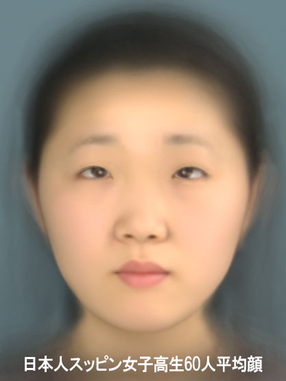 悲報 日本の女子高生 すっぴん の平均顔ｗｗw なんjコレクション