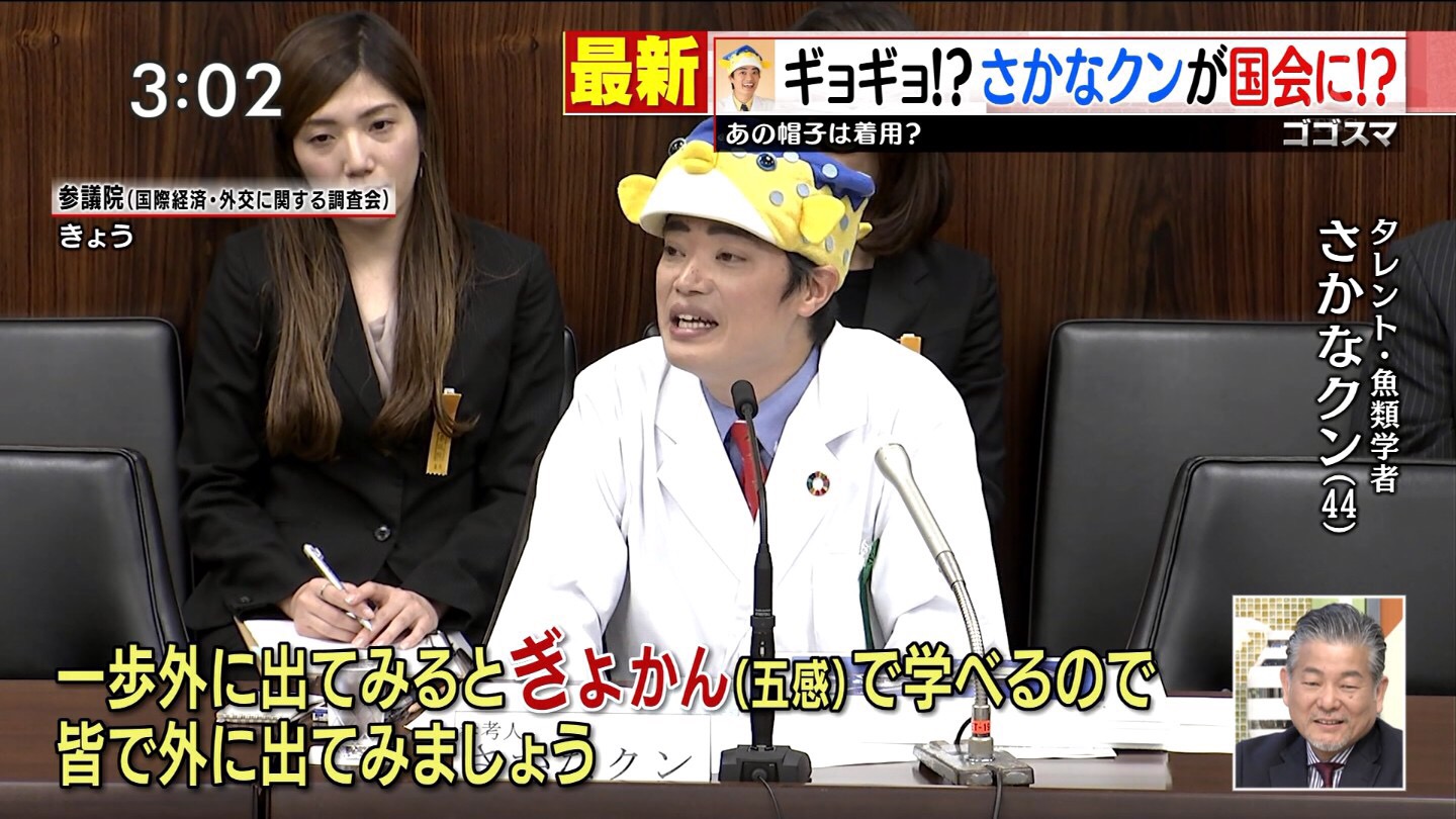 画像 さかなクンさん 国会でやらかす なんjコレクション 画像 さかなクンさん 国会でやらかす なんjコレクション