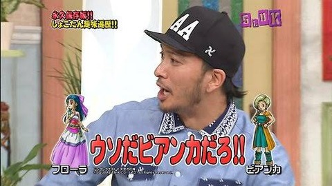 ビアンカ←お化け退治1回行っただけで幼馴染ヅラ、自分が飼うと言ったのに飼い猫の世話を押し付け、戦闘力ゴミ、貢物もらえない