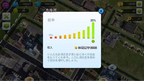 ワイシムシティ市長「12月に税金20％にします、1月に0%にします」