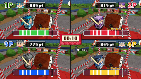 祭りとか文化祭の雰囲気味わえるゲームない？