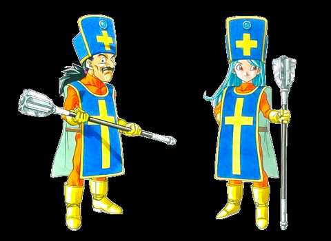 ドラクエ3の僧侶の服装って変じゃない？