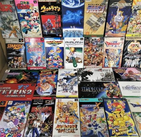 スーファミのソフトを買ってた店