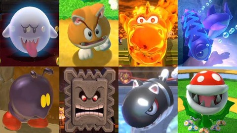 マリオシリーズで「クリボー」と「ノコノコ」の次に有名な雑魚敵って