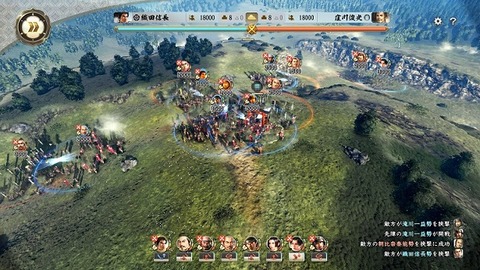 信長の野望に久しく出てない武将で打線組んだ